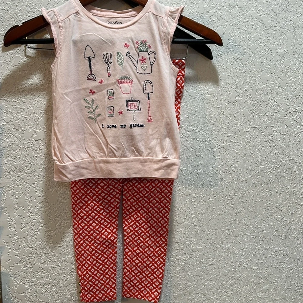 🍂Janie and jack & baby gap girls set size 4 GUC